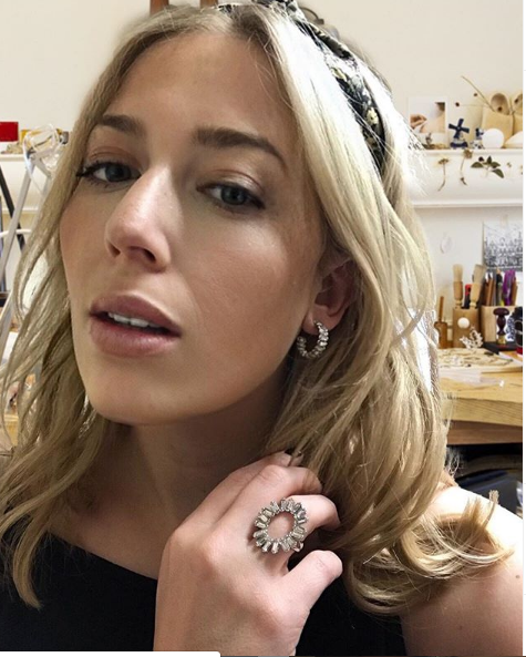 Earrings - XS Baby Serena Hoops in Rhodium - Melissa Lovy