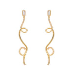 Earrings - Yolanda Earrings in 18K Gold - Melissa Lovy