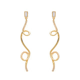 Earrings - Yolanda Earrings in 18K Gold - Melissa Lovy